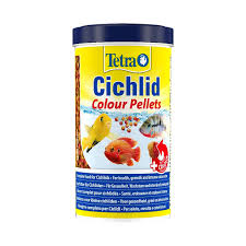 TETRA CICHLID COLOUR PELLET 165G